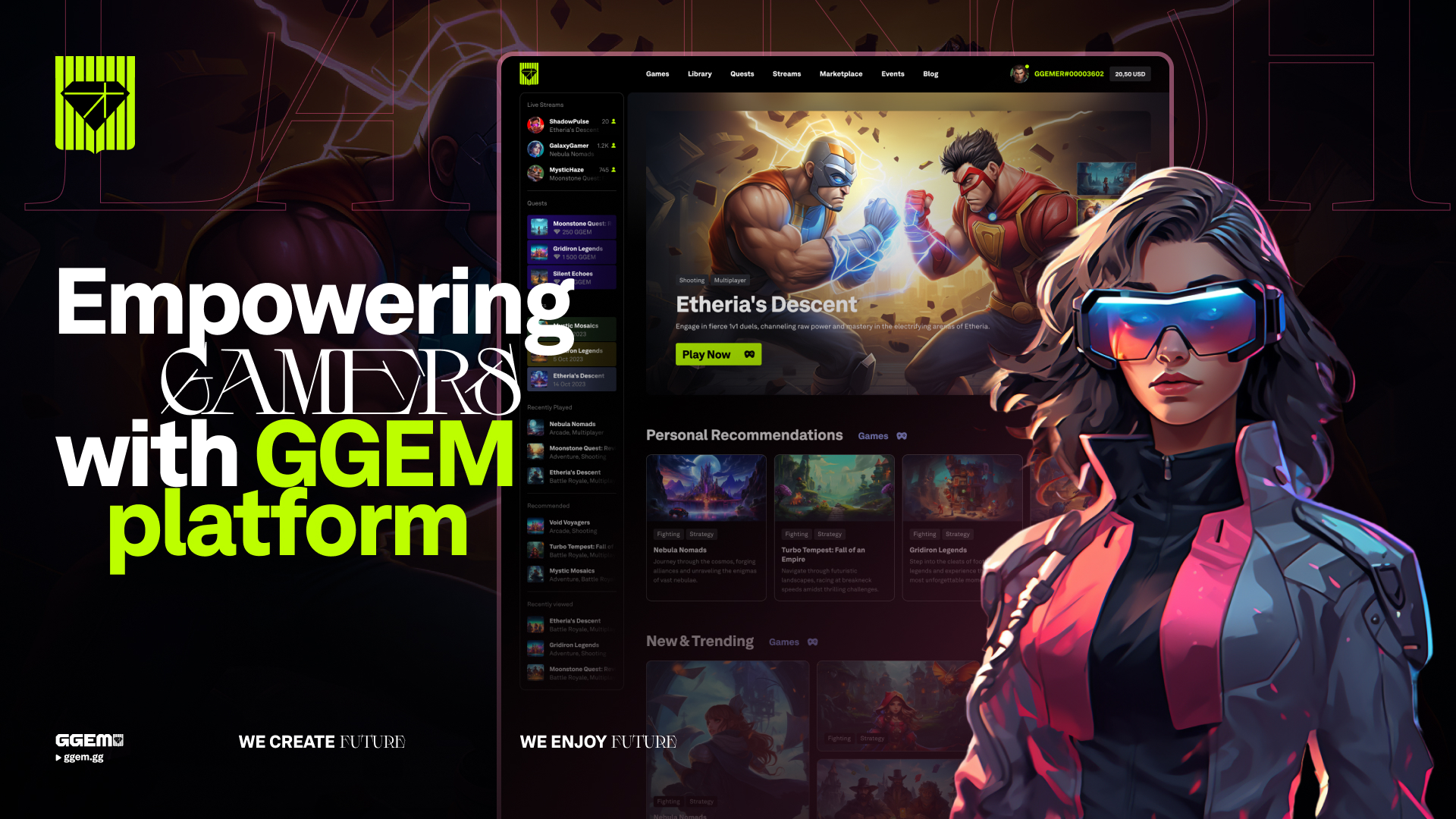 GGEM: Empowering Gamers with a Revolutionary Web3 Platform