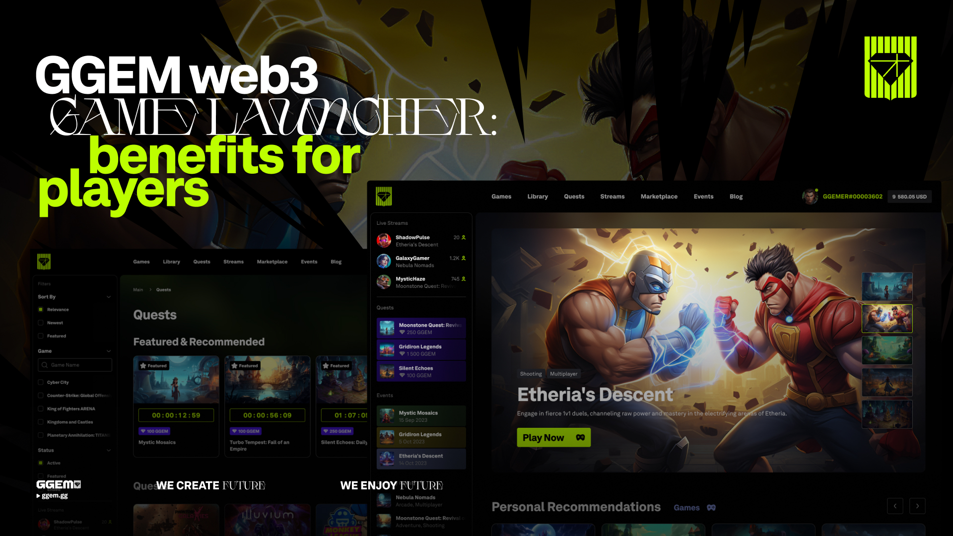 The Benefits of GGEM Web3 Game Launcher for Players