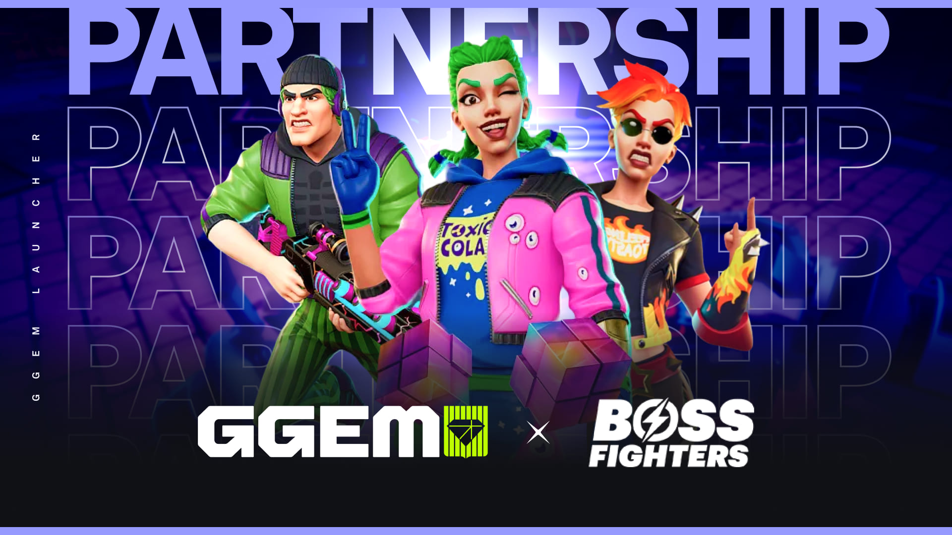 GGEM Launcher Welcomes BOSS FIGHTERS  Announcing New Partnership